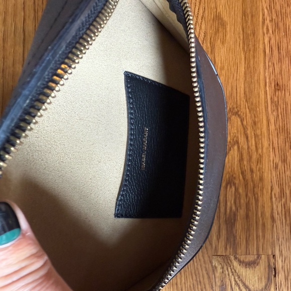 Isabel MARANT Oskan studded leather bag - Picture 4 of 6